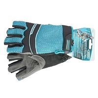 Перчатки Gross AKTIV  комбинированные облегченные, открытые пальцы L	  картинка